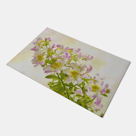 Blume Fußmatte (Schrägansicht)