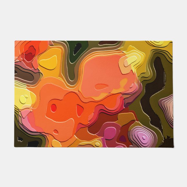 BLUME FUßMATTE (Vorderseite)