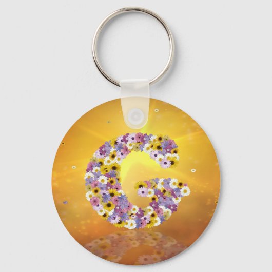 BLUME G SCHLÜSSELANHÄNGER (Vorderseite)