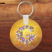 BLUME G SCHLÜSSELANHÄNGER (Vorderseite)