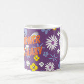 Blume Galaxy anpassen Kaffeetasse (VorderseiteRechts)