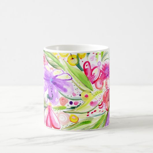 Blume Garden Kaffeetasse (Mittel)