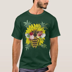 Blume Gardener Insekt Botanischer Garten Blütenbie T-Shirt
