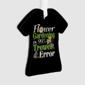 Blume Garening Trowel Error - Gardener Puff Ornament (Vorderseite)