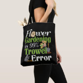 Blume Garening Trowel Error - Gardener Puff Tasche (Von Nahem)