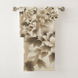 Blume Garten 10 Badetücher Badhandtuch Set