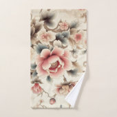 Blume Garten 4 Badetücher Badhandtuch Set (Handtuch)