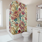 Blume Garten dekorativ auffällig Duschvorhang (Beispiel)