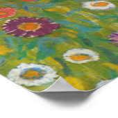 Blume+Garten+klimt+gustav+Hütte Poster (Ecke)