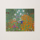 Blume+Garten+klimt+gustav+Hütte Puzzle (Horizontal)