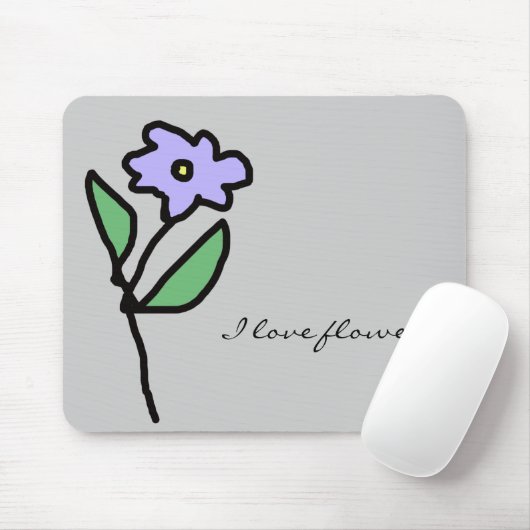 Blume - Garten Mousepad (Mit Mouse)