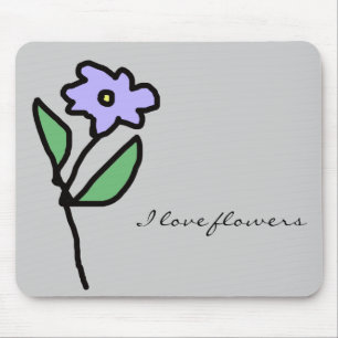 Blume - Garten Mousepad