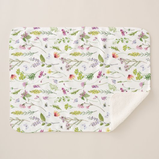 Blume Gartengarten Wildblumen Sherpadecke (Vorderseite (Horizontal))