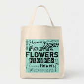 Blume Gartentisch Tasche (Vorne)