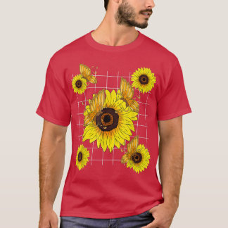 Blume Gärtner Blüten Schmetterling Insekt Nature S T-Shirt