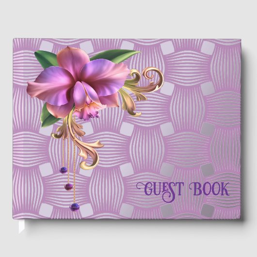 Blume Gästebuch (Vorderseite)