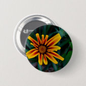 Blume Gazania Button (Vorne & Hinten)