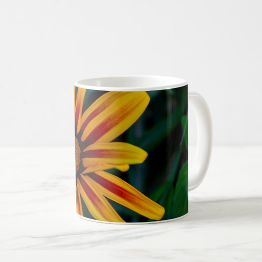 Blume Gazania Kaffeetasse (VorderseiteRechts)