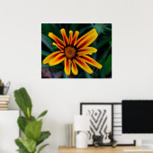 Blume Gazania Poster (Heimbüro)