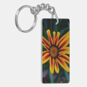 Blume Gazania Schlüsselanhänger (Vorderseite links)