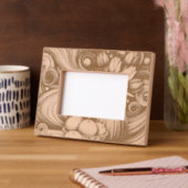 Blume Geätzte Rahmen (Links)