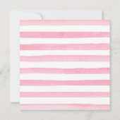 Blume Geburtstag Einladung (Rückseite)