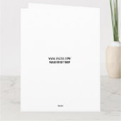 BLUME GEBURTSTAG FARBIGE GREETINGKARTE DANKESKARTE (Rückseite)