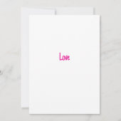 Blume Geburtstagskarte für Mama Karte (Rückseite)