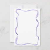 Blume Geburtstagsparty danke (Rückseite)