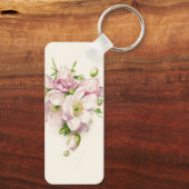 Blume Gedicht Kostenvoranschlag Schlüsselanhänger (Rückseite)