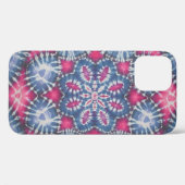 Blume Gefärbte Krawatte Case-Mate iPhone Hülle (Rückseite (Horizontal))