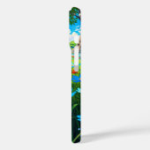 Blume-Gefleckte Frühjahrswiese Case-Mate iPhone Hülle (Rückseite / Links)