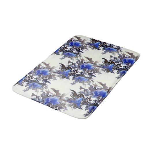 Blume gefroren....... badematte (Schrägansicht)