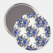 Blume gefroren....... magnet (Vorderseite/Rückseite)