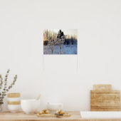 Blume gefroren poster (Küche)