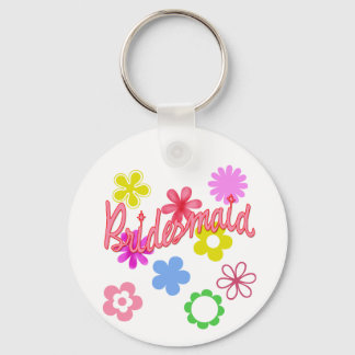 Blume Gefüllte Bridesmaid-Produkte Schlüsselanhänger