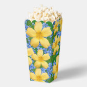 BLUME GELB UND BLAU GESCHENKSCHACHTEL (Geplatzt)