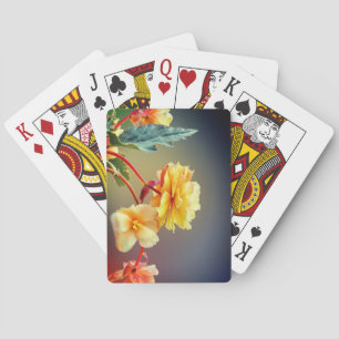 Blume, gelbe Blumen, Petalen-63158 Spielkarten