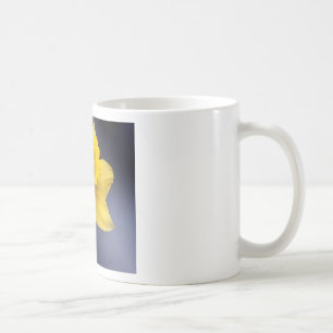 Blume Gelbe Narzisse Aquarellfarbe Kaffeetasse