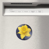 Blume Gelbe Narzisse Aquarellfarbe Magnet (In Situ (Geschirrspüler))