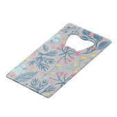 Blume Geldbeutel Flaschenöffner (Vorderseite Schrägansicht)