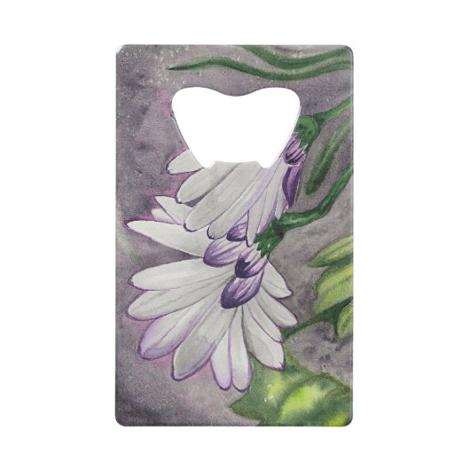 Blume Geldbeutel Flaschenöffner (Vorderseite)