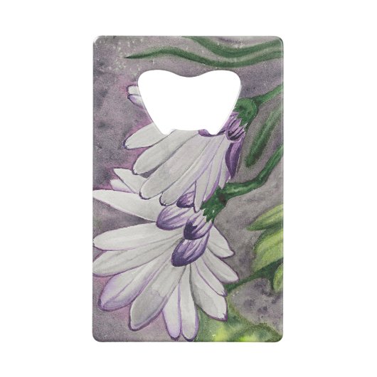 Blume Geldbeutel Flaschenöffner (Rückseite)