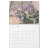 Blume - Gemälde berühmter Künstler Kalender (Jan 2026)
