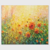 Blume Gemälde Gemälde Gemälde Gemälde Gemälde Geschenkpapier (Flach)