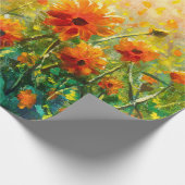 Blume Gemälde Gemälde Gemälde Gemälde Gemälde Geschenkpapier (Ecke)