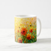 Blume Gemälde Gemälde Gemälde Gemälde Gemälde Kaffeetasse (VorderseiteRechts)