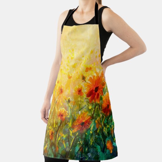 Blume Gemälde Gemälde Gemälde Gemälde Gemälde Schürze (InSitu)