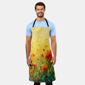 Blume Gemälde Gemälde Gemälde Gemälde Gemälde Schürze (Getragen)