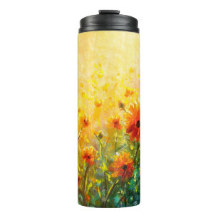 Blume Gemälde Gemälde Gemälde Gemälde Gemälde Thermosbecher